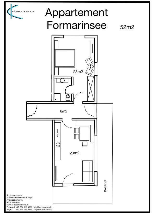 K-Appartements Kloesterle 外观 照片